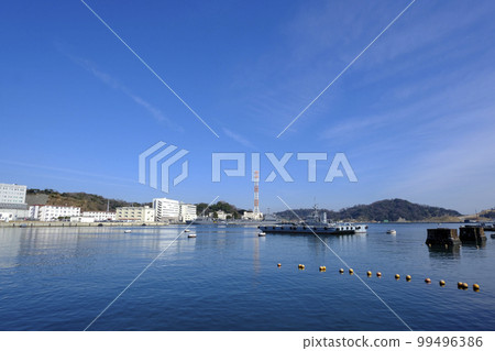 Landscape of Nagaura Port 99496386