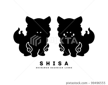 Shisa 平面設計圖標矢量圖 Shisa 平面設計圖標矢量圖 99496555
