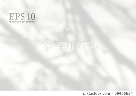 Transparent natural plant shadow. Light effect overlay. Mesh grid. Shadows from branches, plant, foliage and leaves on ground. Presentation your design card, poster Photo realistic vector Transparent natural plant shadow. Light effect overlay. Mesh grid. Shadows from branches, plant, foliage and leaves on ground. Presentation your design card, poster Photo realistic vector 99496634
