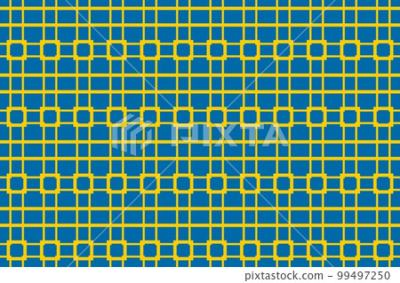 Geometric pattern in the colors of the national flag of Sweden. The colors of Sweden. Geometric pattern in the colors of the national flag of Sweden. The colors of Sweden. 99497250