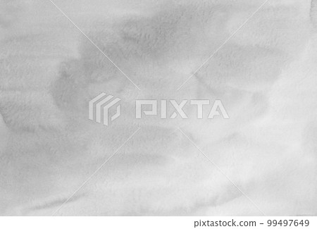 Watercolor light gray background texture. White and grey blurred backdrop. Stains on paper. Watercolor light gray background texture. White and grey blurred backdrop. Stains on paper. 99497649