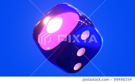 藍色 藍 骰子 99498354