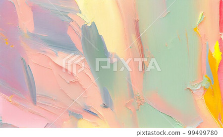背景材料，油漆，彩色粉彩 99499780