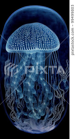 summer sea jellyfish illustration 99499803