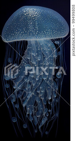 summer sea jellyfish illustration 99499808
