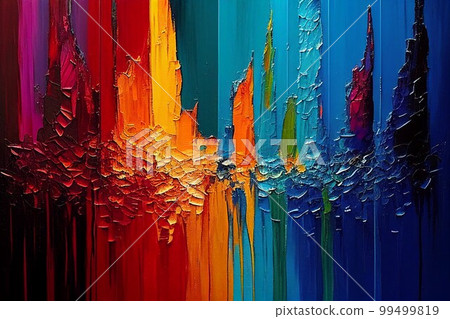 Background material, paint, colorful 99499819