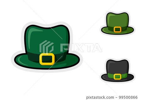 Note sticker set with Leprechaun Hat 99500866