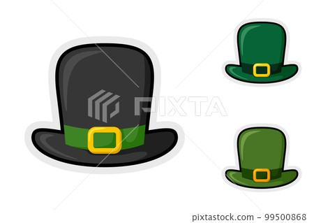 Note sticker set with Leprechaun Hat 99500868