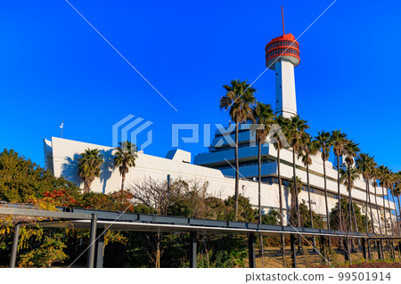 Shinagawa Ward, Tokyo, Museum of Fune Science, main building under renovation 99501914