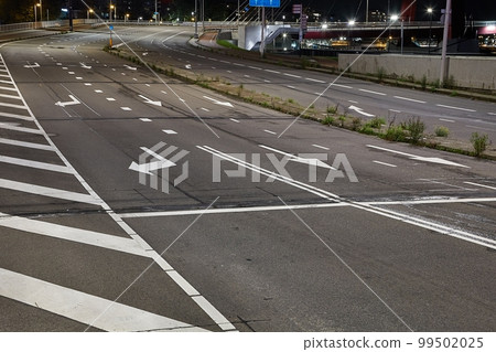 Road lanes from above 99502025