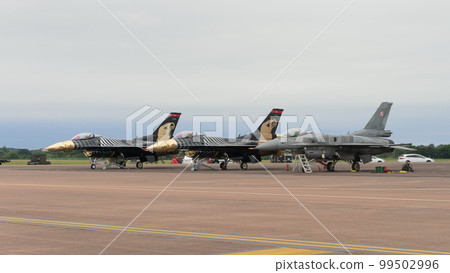 Polish & Turkish Air Force F-16 fighter 99502996