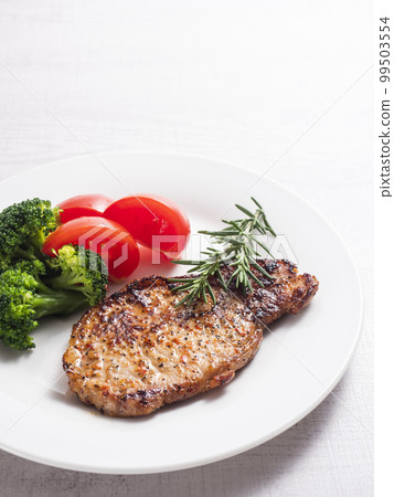 Pork steak Lemon pepper taste 99503554
