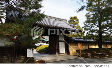 京都大覺寺正門 京都大覺寺正門 99504434
