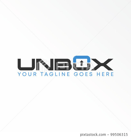 Letter or word UNBOX sans serif font with Up or arrow image graphic icon logo design abstract concept vector stock. Can be used as a symbol related to wordmark. Letter or word UNBOX sans serif font with Up or arrow image graphic icon logo design abstract concept vector stock. Can be used as a symbol related to wordmark. 99506315