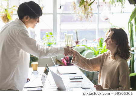 Business handshake 99506361