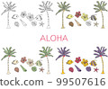 summer, tropical, vector 99507616