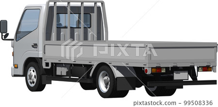 原裝2噸小貨車,長扁車身剪裁圖解 原裝2噸小貨車,長扁車身剪裁圖解 99508336