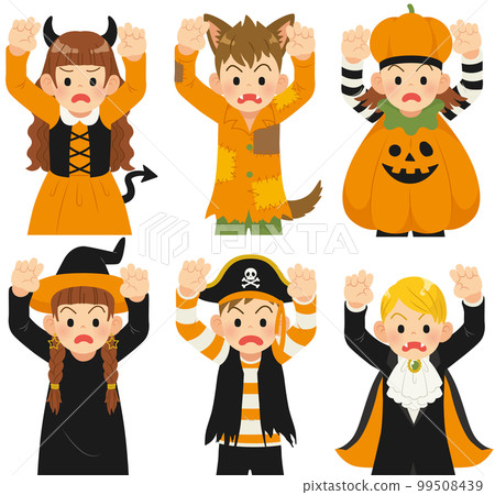 兒童萬聖節服裝無輪廓 99508439