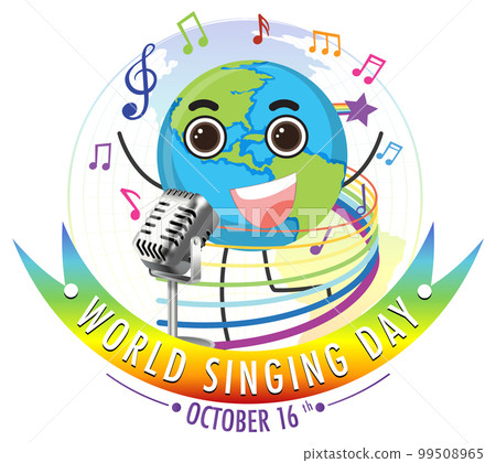 World Singing Day Poster Design World Singing Day Poster Design 99508965