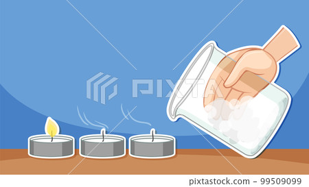 Thumbnail design with science experiment objects Thumbnail design with science experiment objects 99509099