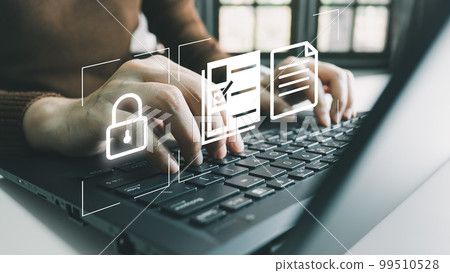 Verification of information with finger print by smart phone, Internet security, online financial transaction, 2-step verification, confirm transaction and identity. Verification of information with finger print by smart phone, Internet security, online financial transaction, 2-step verification, confirm transaction and identity. 99510528