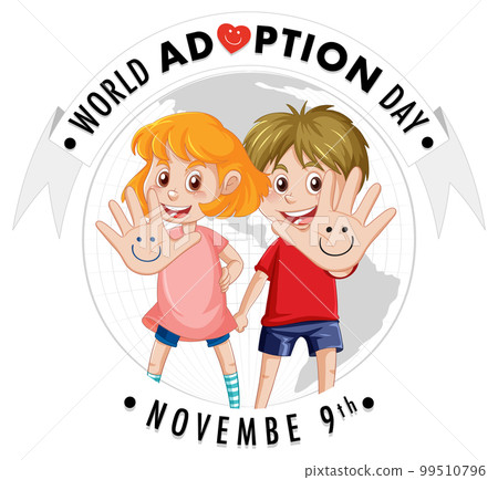 World Adoption Day Logo Design 99510796