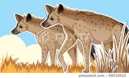 Thumbnail design with hyena Thumbnail design with hyena 99510910