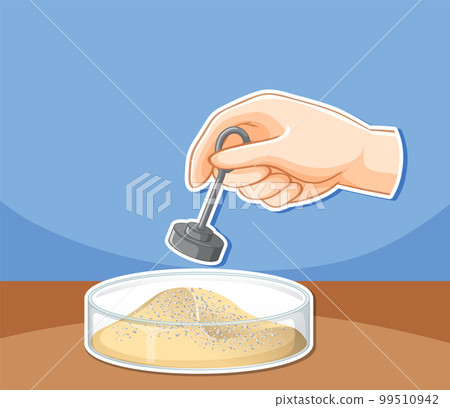 Thumbnail design with science experiment objects 99510942