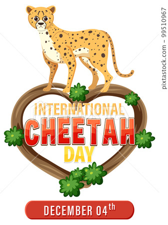 International cheetah day poster or banner design International cheetah day poster or banner design 99510967