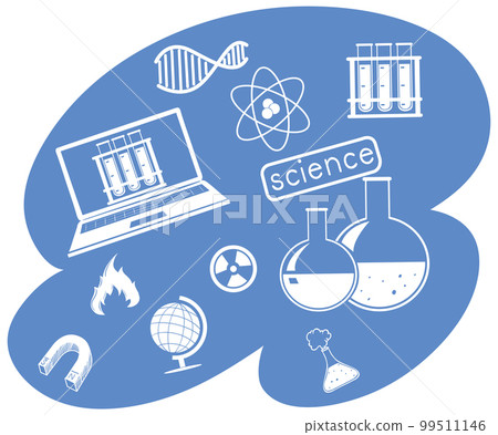 Science symbol and icon vector Science symbol and icon vector 99511146