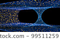 Tunnel of space between two distant points in our universe that called wormhole. 99511259