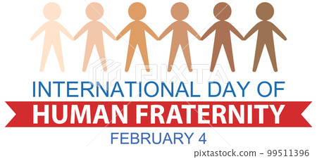 International day of human fraternity International day of human fraternity 99511396