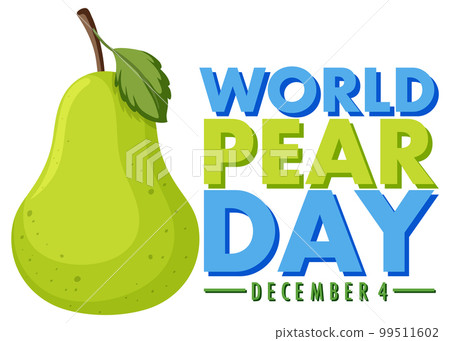 World Pear Day Poster Design 99511602
