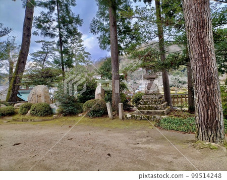 島根縣松江市熊野大社及其周邊(冬季無雪) 島根縣松江市熊野大社及其周邊(冬季無雪) 99514248