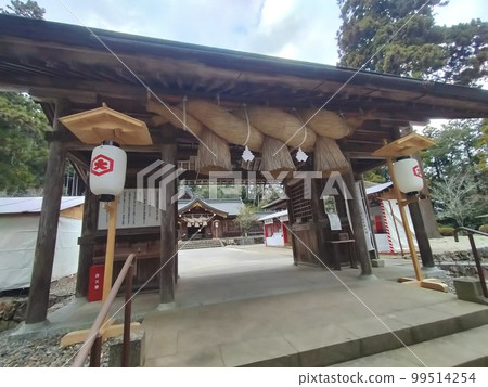 島根縣松江市熊野大社及其周邊（冬季無雪） 99514254