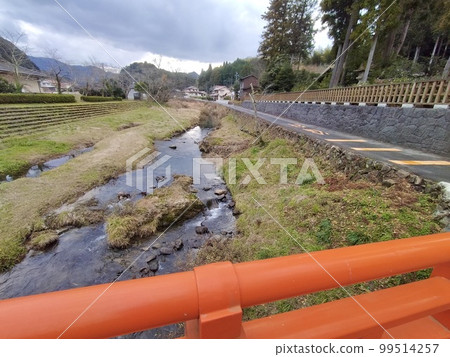 島根縣松江市熊野大社及其周邊（冬季無雪） 99514257