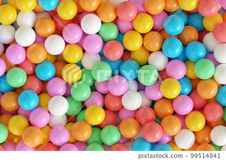Colorful Glossy Balls Background 99514841