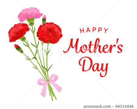 Mother's Day carnation bouquet image Mother's Day carnation bouquet image 99514846