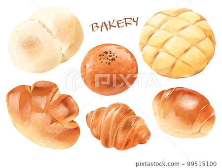 Bread illustration set Bread illustration set 99515100