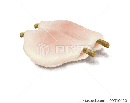 蓬鬆的櫻花花瓣年糕素材圖 蓬鬆的櫻花花瓣年糕素材圖 99516420