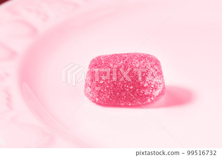 Red jelly fruit candy Red jelly fruit candy 99516732