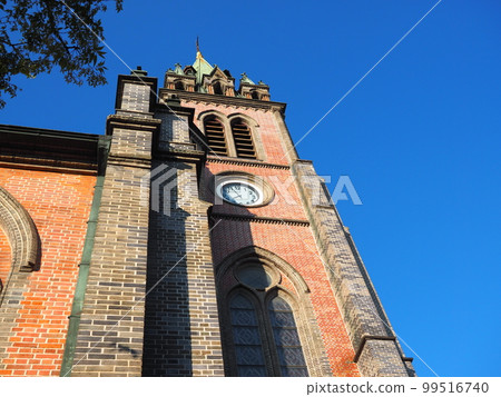 south korea seoul myeongdong cathedral south korea seoul myeongdong cathedral 99516740
