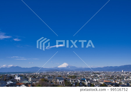 [藤澤市] 從片瀨富士見坂眺望 99516752