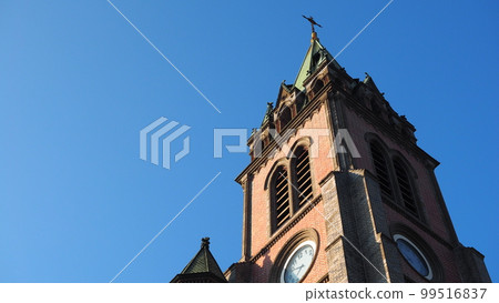 south korea seoul myeongdong cathedral south korea seoul myeongdong cathedral 99516837