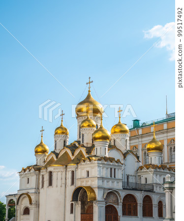 The Annunciation Cathedral of the Moscow Kremlin, Moscow, Russia The Annunciation Cathedral of the Moscow Kremlin, Moscow, Russia 99517492