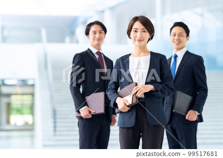 Business businessman office team meeting conference 99517681