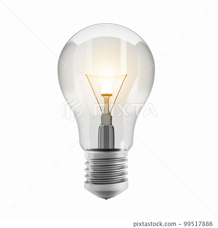 Light bulb concept of idea, resolution and creativity. 3d rendering Light bulb concept of idea, resolution and creativity. 3d rendering 99517886
