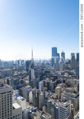 東京大城市的標誌塔和城市景觀視圖 | 東京形象 | 東京 東京大城市的標誌塔和城市景觀視圖 | 東京形象 | 東京 99518006