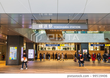 橫濱站西口 *部分柔焦 99519406
