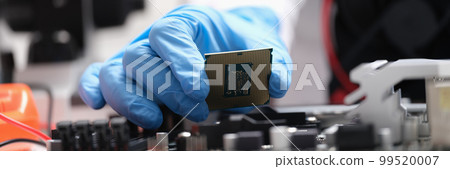 Installing modern central processor unit into motherboard Installing modern central processor unit into motherboard 99520007